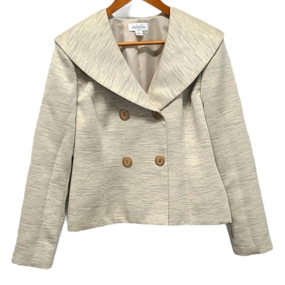Isabella Gold Blazer size 12